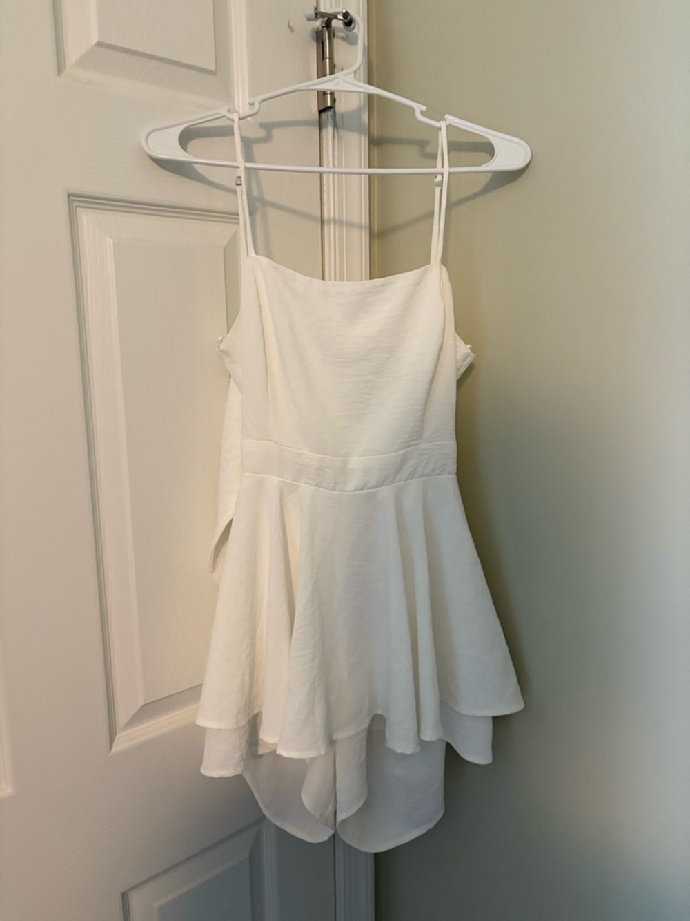 Akira white romper